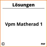 Vpm Matherad 1 Lösungen Pdf