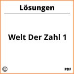 Welt Der Zahl 1 Lösungen Pdf