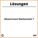 Westermann Mathematik 7 Lösungen Pdf